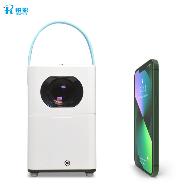 Ruiying V1 Supported 1080P Mini Proyector 720P Movie Projectors LCD Beam Portable Mini Home Theater Movie Video Projector