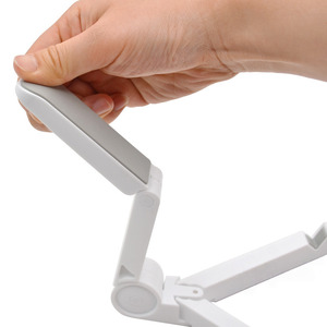 New Arrival Foldable 12 Inch Vinyl <b>Record</b> Display <b>Stand</b> Multi Angle Adjustable Anti Slip Plastic Rack For LP Turntable Home - Product Image 4