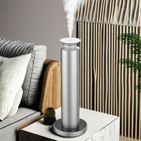 Diffuseur de parfum électrique intelligent en alliage d'aluminium de 100 ml, contrôlé par application, pour petites surfaces, machine à brume d'huiles essentielles pour la maison