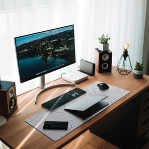 Tùy chỉnh lớn 31.5x11.8 Chuột chơi game pad 3mm dày cao su chống trượt bàn phím & chuột bàn Pad - Product Image 6