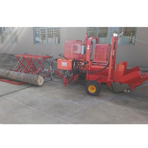 27hp 35 Ton Gasoline Automatic Firewood Processor with 25" Hydraulic Chainsaw, 500mm Log Diameter, Start, EPA Approved - Product Image 3