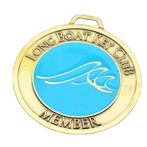Médailles promotionnelles pour fournisseurs : Médaille d'honneur en alliage de zinc doré pour les <span class=keywords><strong>jeux</strong></span> - Product Image 3