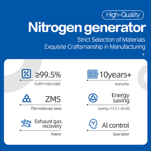 Nhà máy trực tiếp xách tay tự động Nitơ Máy phát điện Core PLC & bánh thành phần áp lực đu hấp phụ hệ thống với động cơ - Product Image 6