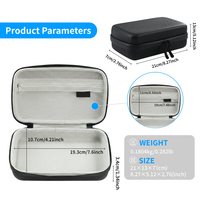 Étui de voyage personnalisé en EVA pour MacBook, adaptateur secteur, chargeurs, câbles, batterie externe