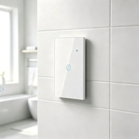 Chauffe-eau intelligent électrique avancé WHX06 40A avec contrôle vocal via l'application Tuya, compatible Alexa et Google Home, pour hôtels, 6000W