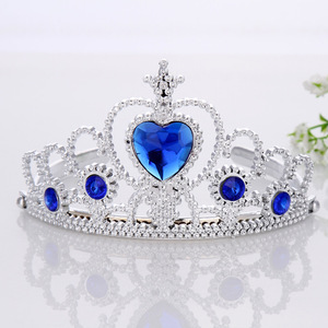 PC-0067 alta <span class=keywords><strong>per</strong></span> bambini in plastica diamante corona regina diadema corona principessa grazioso accessorio <span class=keywords><strong>per</strong></span> <span class=keywords><strong>festa</strong></span> di <span class=keywords><strong>compleanno</strong></span> accessorio Costume di Halloween - Product Image 2