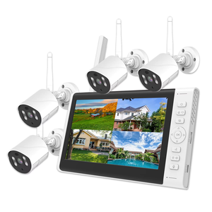 TUYA SMART 2/4/8-Kanal IP 3MP CMOS NVR CCTV-Kit mit LCD-Bildschirm-Monitor <span class=keywords><strong>Cloud</strong></span>-Speicher Outdoor-Sicherheitssystem - Product Image 2