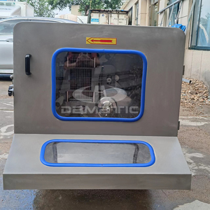 Máquina Cortadora y Picadora de Carne Congelada Damatic Industrial de Acero Inoxidable, 500-600 KG/H, para Carne de Res, Pollo, Cordero y Filetes - Product Image 5