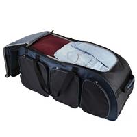 Sac de transport ultime avec roulettes, durable toutes saisons, sac de transport pour équipement d'équipe, sac de transport utilitaire de niveau professionnel