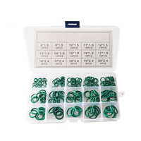 Kit de réparation d'anneaux toriques en plastique portable sur mesure pour usine, avec joints d'étanchéité en caoutchouc de plusieurs tailles et codes couleur, accessoire de réparation