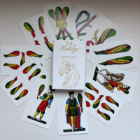 Kit de jeu de cartes personnalisé à bas prix avec minuteur sablier, kit de jeu de société OEM personnalisé de haute qualité