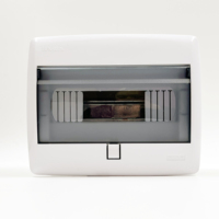 Boîtier de distribution électrique en plastique HPK 10 voies, installation dissimulée, boîte de jonction PC, boîte d'alimentation