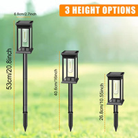 Bombilla LED Solar de Filamento Súper Brillante, Resistente al Agua para Exteriores, Ideal para Decoración de Patios, Caminos, Jardines y Céspedes de Villas