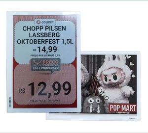 Tecnología BLE 5,0, etiquetas minoristas inteligentes de 11,6 ", pantalla de tinta E de 3 colores, ESL para estante electrónico de supermercado, etiqueta e-ink ekran paneli - Product Image 1