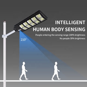 150W tất cả-trong-một năng lượng mặt trời đèn IP65 năng lượng mặt trời ánh sáng đường phố ABS cảm biến chuyển động tích hợp Led năng lượng mặt trời ánh sáng năng lượng mặt trời ánh sáng ngoài trời - Product Image 4