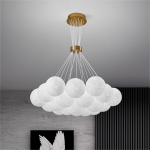 <span class=keywords><strong>Lampadario</strong></span> a Sospensione Unico e Bellissimo a Forma di Luna per Cameretta dei Bambini, Lampada a Sfera per <span class=keywords><strong>Camera</strong></span> <span class=keywords><strong>da</strong></span> <span class=keywords><strong>Letto</strong></span> e Soggiorno - Product Image 3
