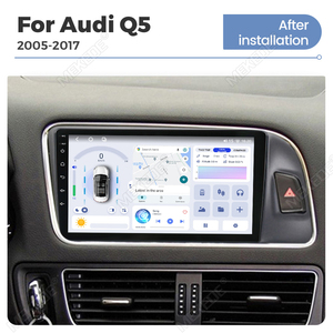 MEKEDE - Unidad Principal para Automóvil con Sistema Android UIS 7865 de 8 Núcleos, Navegación Waze IGo, Compatible con Audi Q5 8R 2008-2017, con Marco, Arnés y Canbus - Product Image 2
