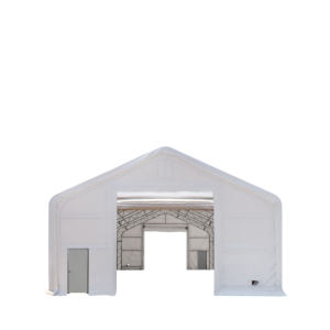 Abri automobile moderne en acier à <span class=keywords><strong>double</strong></span> poutre, style <span class=keywords><strong>d</strong></span>ôme, portable, imperméable et durable, pour stationnement de voitures et usage en entrepôt - Product Image 2