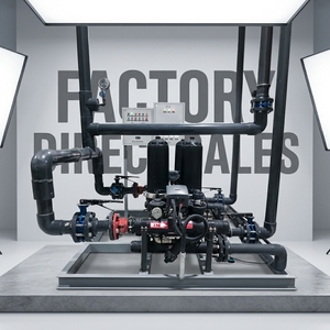Système de filtration <span class=keywords><strong>à</strong></span> disques <span class=keywords><strong>à</strong></span> rétrolavage automatique 20m³/<span class=keywords><strong>h</strong></span>, 120 mailles, auto-nettoyant, 1kW pour irrigation goutte <span class=keywords><strong>à</strong></span> goutte agricole, garantie 1 an - Product Image 1