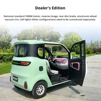 Nouvelle voiture électrique chinoise à quatre roues 2026, véhicule adapté aux personnes âgées, voiture de ville pour femmes, petite voiture à énergie nouvelle entièrement fermée