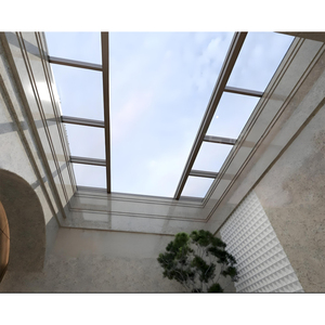 Stile moderno impermeabile in alluminio elettrico lucernario retrattile <span class=keywords><strong>per</strong></span> Villa casa terrazza balcone cucina sala sole tetto - Product Image 4