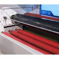 Machine de laminage automatique électrique à faible bruit pour film PVC, colle thermofusible PUR et tissu stratifié polyuréthane
