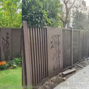 Chain Link Fence Bamboo Fencing Composite Fence