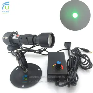 FU515AD30-GD24 505-525nm <1mW adjustable green color Beam Expander green Laser with adjustable focus