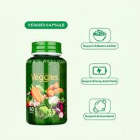 Capsules végétales HDK OEM ODM, complément phytonutritif pour la santé immunitaire et digestive, nutrition quotidienne, étiquette privée, capsule végétalienne