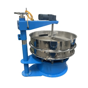 1000 Tipo Forçado Triagem Raspador Tela Pó Peneira Vibratória Máquina Material Viscoso Carvão Água Dividir - Product Image 1