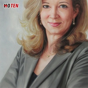 Tùy chỉnh phong cách hiện đại handmade Chân Dung sơn dầu trên vải sơn từ hình ảnh - Product Image 4