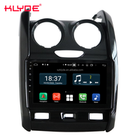 Kd-1965 Octa Core Layar Sentuh 9 Inci Android 12 Stereo Radio Mobil untuk Dacia Duster 2015-2018 Navigasi Gps Pemutar Audio Mobil