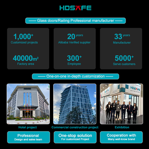 Ray trượt và con lăn cửa trượt gắn tường HDSAFE cho hệ thống lắp đặt cửa trượt, tủ quần áo, khung nhôm, phần cứng cửa kính - Product Image 6