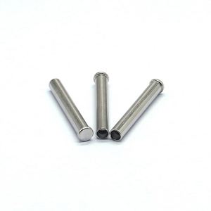 Rivets semi-tubulaires en acier inoxydable 304, tête bombée, norme ISO, diamètre personnalisable, finition brillante, résistants à la corrosion pour - Product Image 6