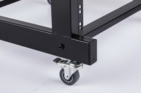 Support de serveur ouvert avec roues, 800mm, en aluminium, pour ordinateur internet, 20u, 19 pouces