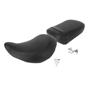 La motocicleta de cuero sintético frente jinete pasajero trasero de cojín del asiento para <span class=keywords><strong>Honda</strong></span> Shadow espíritu VT400 VT750 1997-2003 - Product Image 1