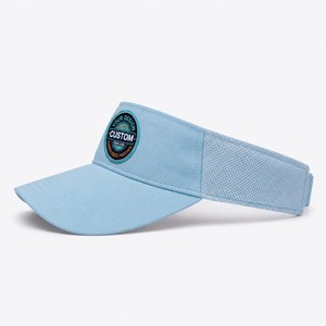 Casquette de sport réglable en sergé de coton avec étiquette tissée personnalisée, visière pare-soleil, pour cyclisme et streetwear, fournisseur en gros, usine - Product Image 4