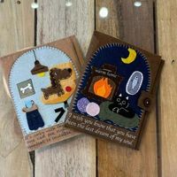 Album photo en tissu non tissé Corgi Dog, mini album photo de haute qualité de 3 pouces pour appareil photo instantané, livre de souvenirs créatif DIY