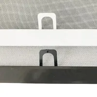 Moustiquaire de fenêtre en aluminium réglable et durable pour la lutte antiparasitaire domestique