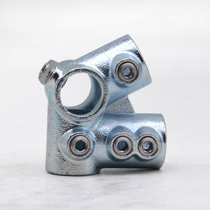 Raccord <span class=keywords><strong>de</strong></span> <span class=keywords><strong>fixation</strong></span> pour <span class=keywords><strong>tube</strong></span>, type combiné pivotant, 169, raccords galvanisés, connecteur <span class=keywords><strong>de</strong></span> <span class=keywords><strong>fixation</strong></span> pour <span class=keywords><strong>tube</strong></span> <span class=keywords><strong>rond</strong></span>, <span class=keywords><strong>bride</strong></span> <span class=keywords><strong>de</strong></span> positionnement pivotante - Product Image 4