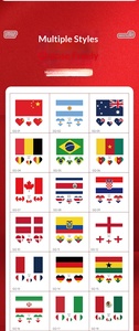 Tatouages temporaires pour le visage, motif drapeau de match de football Amérique du Nord 2026, transfert à l'eau, imperméables et résistants à la transpiration - Product Image 5