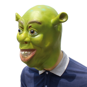 <span class=keywords><strong>Shrek</strong></span> máscara <span class=keywords><strong>de</strong></span> látex película disfraces carnaval fiesta mascarada <span class=keywords><strong>de</strong></span> halloween espeluznante máscara <span class=keywords><strong>de</strong></span> látex - Product Image 2