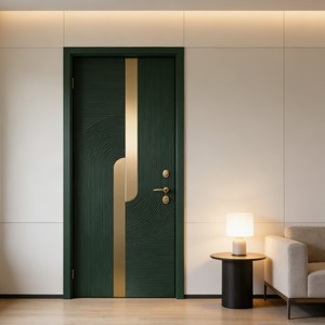 Porta Interna Moderna <span class=keywords><strong>in</strong></span> <span class=keywords><strong>Legno</strong></span> Massello, Insonorizzata, per Camera da Letto, Porta <span class=keywords><strong>in</strong></span> PVC Effetto <span class=keywords><strong>Legno</strong></span> - Product Image 3
