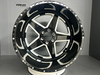 Jantes de camion forgées FANXI 24X14 26X16 28X16 PCD 6x135, 6x5.5, 8x6.5, 8x170 pour Ford F150 F250 Chevy 1500 avec de grands enjoliveurs personnalisés