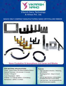 Núcleos y bloques de nanocorte de grado premium diseñados para inversores de energía renovable y transformadores de corriente para redes inteligentes - Product Image 6
