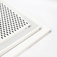 ACEBOND Interior Decoracase Falso Techo Clip Techos ACEPLATE en Material de Techo Aluminio Edificio Metal Cuadrado Oficina Moderna