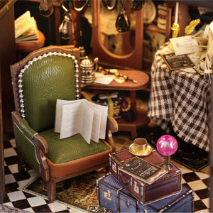 CUTEROOM Maison de poupée à construire soi-même, café vintage F-041 - Product Image 6