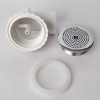 Accessoire de massage par aspiration d'eau moderne encastrable pour baignoire spa Whirlpool, pièce de rechange pour système de salle de bain