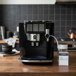 Nuevo Centro de café Espresso automático Jura E8, cafetera de goteo portátil con carcasa de ABS, enchufe de EE. UU. Para uso en exteriores - Product Image 3