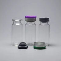DP vente à chaud 1ml 3ml 5ml 10ml flacon compte-gouttes en verre transparent pompe bouteilles en verre à fermeture personnalisée